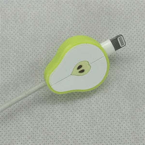 Cable Protector Bite For Iphone Cable Protector Biter usb Fruit watermelon Mobile Phone Connector Accessory Dropshipping Toy