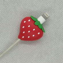 Load image into Gallery viewer, Cable Protector Bite For Iphone Cable Protector Biter usb Fruit watermelon Mobile Phone Connector Accessory Dropshipping Toy