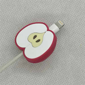 Cable Protector Bite For Iphone Cable Protector Biter usb Fruit watermelon Mobile Phone Connector Accessory Dropshipping Toy