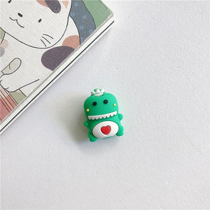 Funny Cartoon Charging Cable Protector Cover For Mobile Phone USB Cable Data line Fracture prevention Cute Couple Portable case