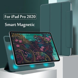 For iPad Pro 12.9 4th Generation 2020 Case Secure Magnetic Smart Case For iPad Pro 11 2020 2th Gen Cover with Pencil Holder