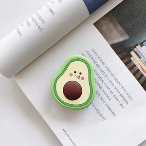 NEW Cartoon Round Universal Mobile Phone Ring Holder Airbag Gasbag fold Stand Bracket Mount For iPhone XR Samsung Huawei Xiaomi