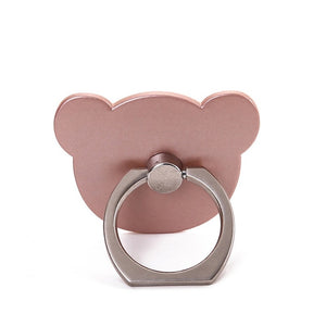 Finger Ring Mobile Phone Smartphone Stand Holder cell Smart Round Phone Ring Transparent Cat holder Heart Socket Car Mount Stand