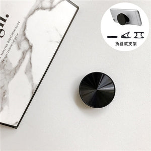 Metal Surface Expanding Phone socket Holder Universal Mobile Phone Finger Grip Holder Flexible Phone Stand for all phone