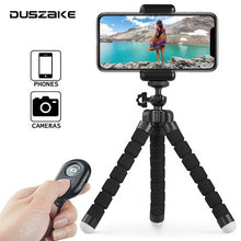 Load image into Gallery viewer, DUSZAKE Flexible Gorillapod Octopus Mini Tripod for Phone Camera Mini Tripods for Phone Mobile Tripod For iPhone Samsung Xiaomi