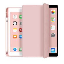 Load image into Gallery viewer, Case for 2019 iPad 10.2 7th 2018 2017 9.7 Mini 4 5 2020 Pro 11 10.5 Air 3 Smart Cover with Pencil Holder iPad 5th 6th Generation