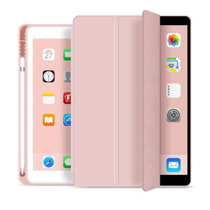 Case for 2019 iPad 10.2 7th 2018 2017 9.7 Mini 4 5 2020 Pro 11 10.5 Air 3 Smart Cover with Pencil Holder iPad 5th 6th Generation