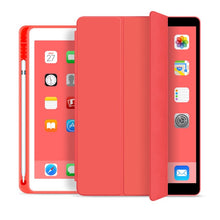 Load image into Gallery viewer, Case for 2019 iPad 10.2 7th 2018 2017 9.7 Mini 4 5 2020 Pro 11 10.5 Air 3 Smart Cover with Pencil Holder iPad 5th 6th Generation