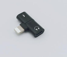 Load image into Gallery viewer, 2 In 1 Dual Ports Headphone Adapter For iPhone